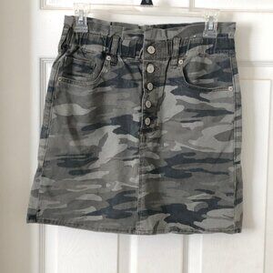 Express Camo Skirt